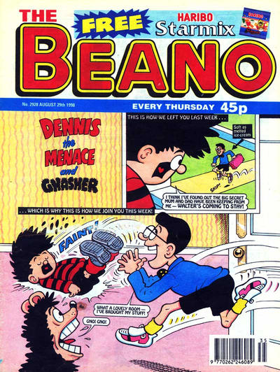 Cover for The Beano (D.C. Thomson, 1950 series) #2928