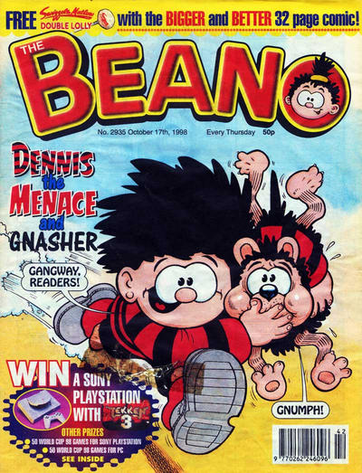 Cover for The Beano (D.C. Thomson, 1950 series) #2935