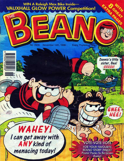 Cover for The Beano (D.C. Thomson, 1950 series) #2939