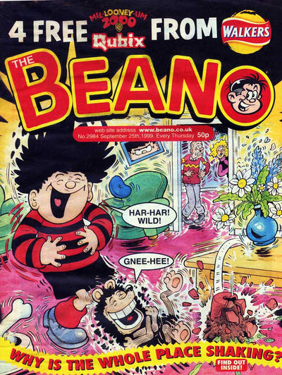 Cover for The Beano (D.C. Thomson, 1950 series) #2984