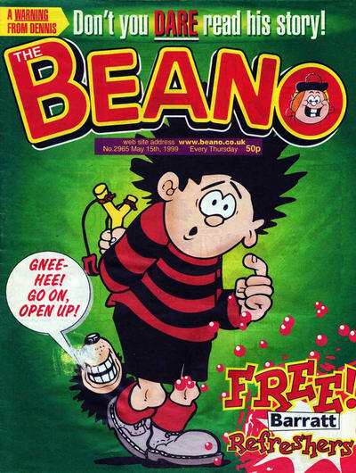 Cover for The Beano (D.C. Thomson, 1950 series) #2965