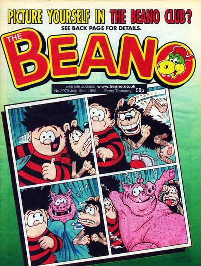 Cover for The Beano (D.C. Thomson, 1950 series) #2973