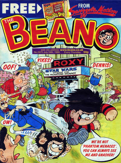 Cover for The Beano (D.C. Thomson, 1950 series) #2975