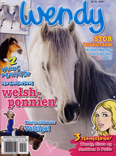 Cover for Wendy (Hjemmet / Egmont, 1994 series) #1/2015