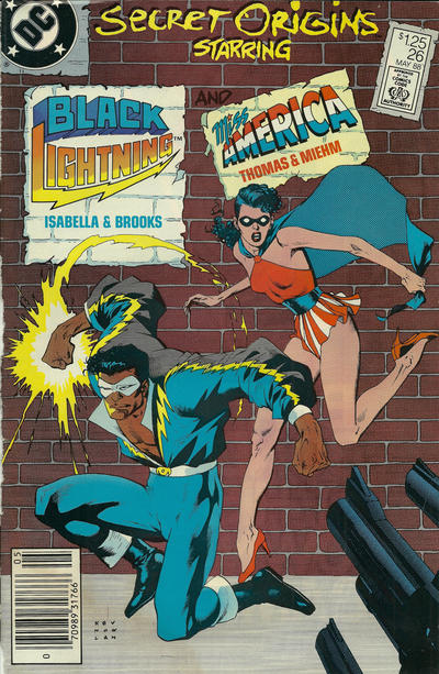 Cover for Secret Origins (DC, 1986 series) #26 [Newsstand]