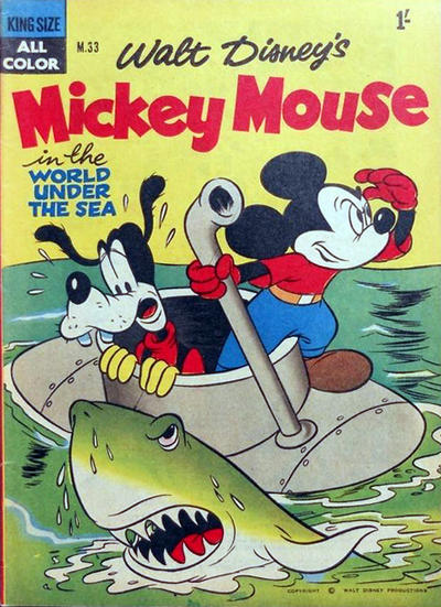 Cover for Walt Disney's Mickey Mouse (W. G. Publications; Wogan Publications, 1956 series) #33