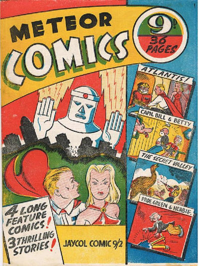 Cover for Meteor Comics (Jaycol/ J. Yock & Company, 1942 ? series) #9/2