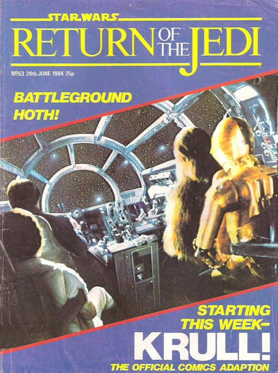 Cover for Return of the Jedi Weekly (Marvel UK, 1983 series) #53