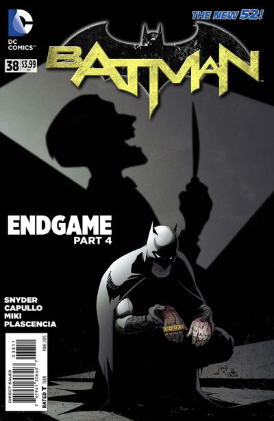 Cover for Batman (DC, 2011 series) #38 [Direct Sales]