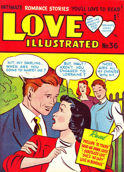Cover for Love Illustrated (Magazine Management, 1952 series) #36