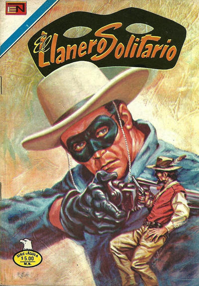 Cover for El Llanero Solitario (Editorial Novaro, 1953 series) #487