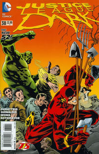 Cover Thumbnail for Justice League Dark (DC, 2011 series) #38 [Flash 75th Anniversary Cover]