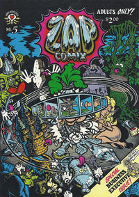 Cover Thumbnail for Zap Comix (Last Gasp, 1982 ? series) #5 [4th print- 2.00 USD]