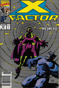 Cover Thumbnail for X-Factor (Marvel, 1986 series) #55 [Newsstand]