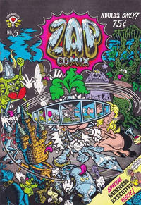 Cover Thumbnail for Zap Comix (The Print Mint Inc, 1969 series) #5 [2nd print- 0.75 USD]