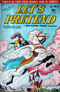 Cover Thumbnail for Let's Pretend (Bell Features, 1950 series) #2