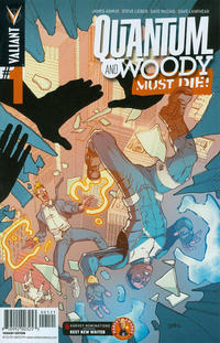 Cover Thumbnail for Quantum and Woody Must Die! (Valiant Entertainment, 2015 series) #1 [Cover B - Johnnie Christmas]