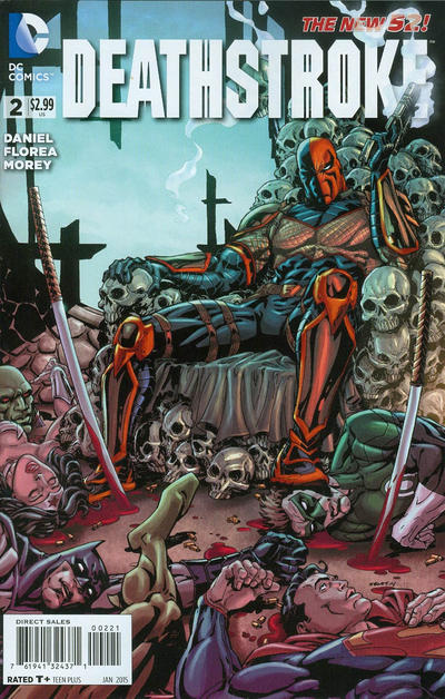 Cover for Deathstroke (DC, 2014 series) #2 [Bart Sears Cover]