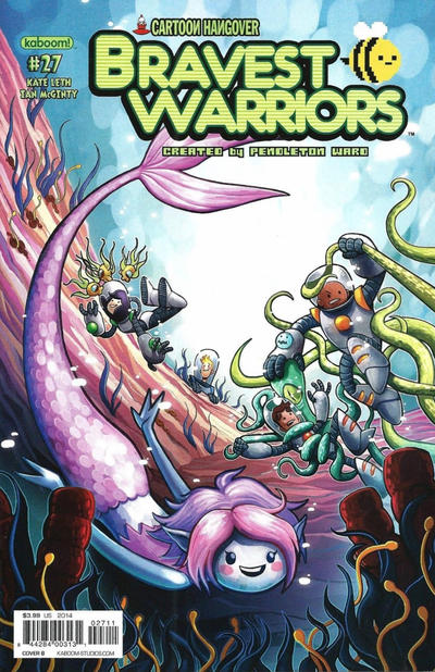 Cover for Bravest Warriors (Boom! Studios, 2012 series) #27 [Cover B - Renee Britton]