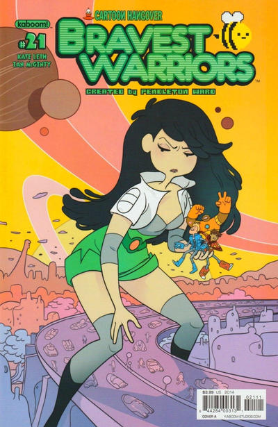 Cover for Bravest Warriors (Boom! Studios, 2012 series) #21 [Cover A]