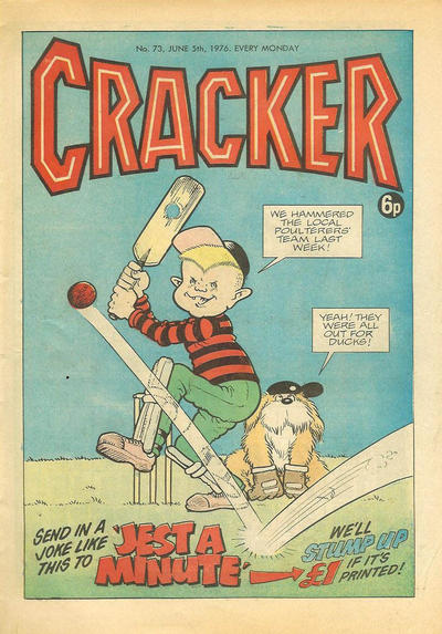 Cover for Cracker (D.C. Thomson, 1975 series) #73