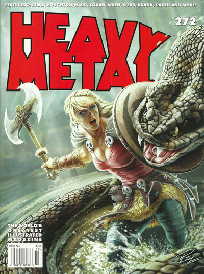 Cover for Heavy Metal Magazine (Heavy Metal, 1977 series) #272