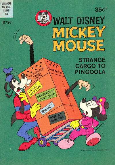 Cover for Walt Disney's Mickey Mouse (W. G. Publications; Wogan Publications, 1956 series) #254