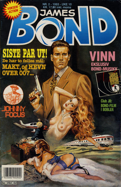 Cover for James Bond (Semic, 1979 series) #2/1993