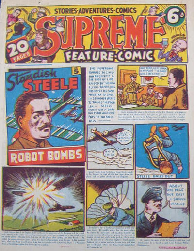 Cover for Supreme Feature-Comic (Jaycol/ J. Yock & Company, 1944 series) #5