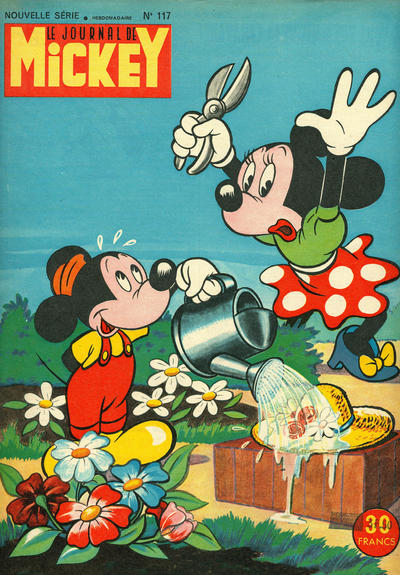 Cover for Le Journal de Mickey (Hachette, 1952 series) #117