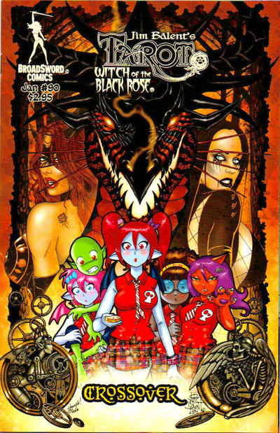 Cover for Tarot: Witch of the Black Rose (Broadsword, 2000 series) #90 [Cover A]