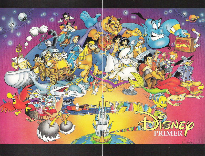 Cover for Disney Primer (Marvel, 1994 series) 