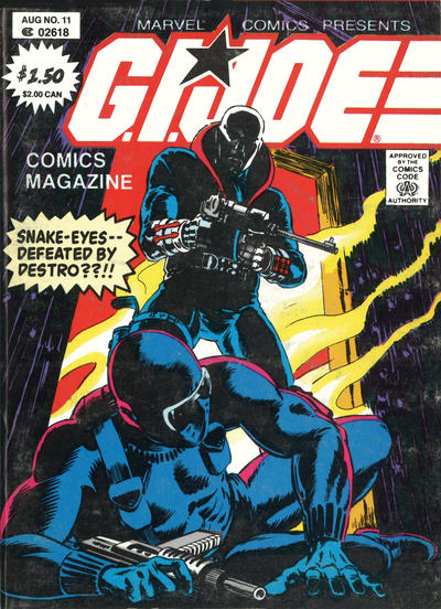 Cover for G.I. Joe Comics Magazine (Marvel, 1986 series) #11