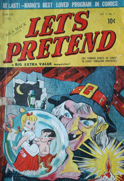 Cover for Let's Pretend (Bell Features, 1950 series) #1