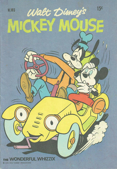Cover for Walt Disney's Mickey Mouse (W. G. Publications; Wogan Publications, 1956 series) #165