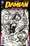 Cover for Damian: Son of Batman (DC, 2013 series) #3 [Adam Kubert Black & White Cover]