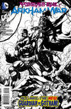 Cover for Forever Evil: Arkham War (DC, 2013 series) #6 [Jason Fabok Black & White Cover]