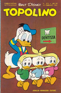 Cover Thumbnail for Topolino (Mondadori, 1949 series) #273