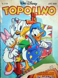 Cover Thumbnail for Topolino (Disney Italia, 1988 series) #2138