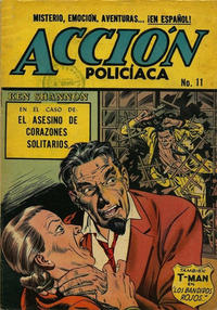 Cover Thumbnail for Acción Policiaca (Export Newspaper Service, 1951 ? series) #11
