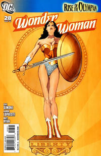 Cover for Wonder Woman (DC, 2006 series) #28 [Cary Nord Cover]