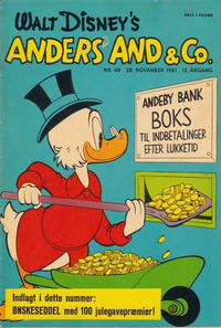 Cover Thumbnail for Anders And & Co. (Egmont, 1949 series) #48/1961