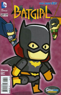 Cover Thumbnail for Batgirl (DC, 2011 series) #27 [Scribblenauts Unmasked Cover]