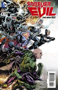 Cover Thumbnail for Forever Evil (DC, 2013 series) #5 [Ivan Reis / Joe Prado "Connecting" Cover]