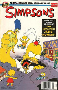 Cover Thumbnail for Simpsons (Egmont, 2001 series) #1/2001