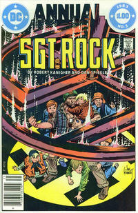 Cover Thumbnail for Sgt. Rock Annual (DC, 1982 series) #3 [Newsstand]