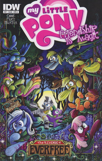 Cover for My Little Pony: Friendship Is Magic (IDW, 2012 series) #27 [Cover A - Andy Price]