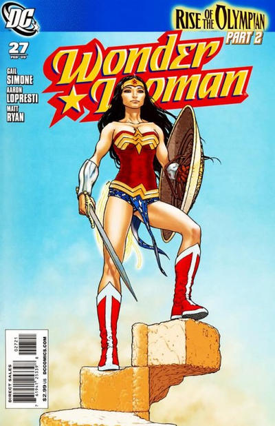 Cover for Wonder Woman (DC, 2006 series) #27 [Frank Quitely Cover]
