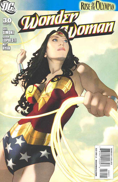 Cover for Wonder Woman (DC, 2006 series) #30 [Josh Middleton Cover]