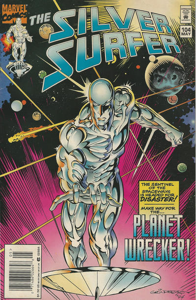 Cover for Silver Surfer (Marvel, 1987 series) #104 [Newsstand]